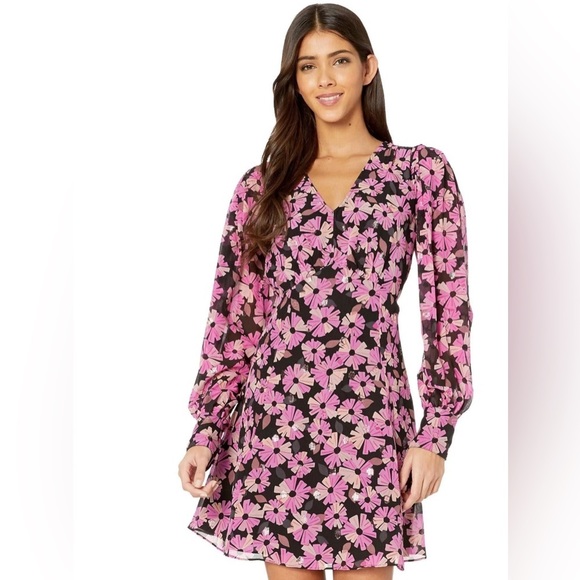 Kate spade wallflower chiffon dress - Picture 2 of 14